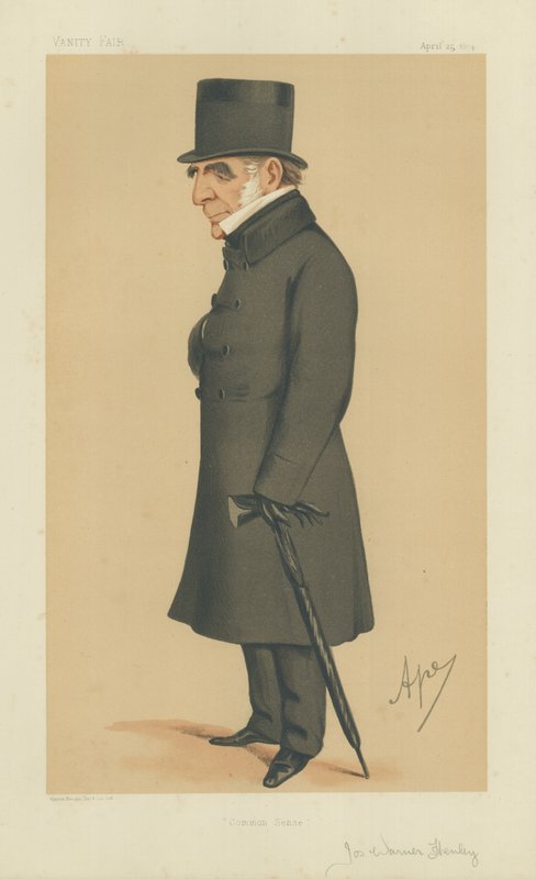 Prawy sędzia Joseph Warner Henley autorstwa Carlo Pellegrini