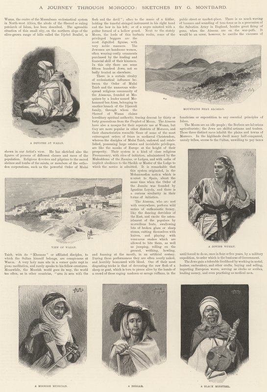Podróż przez Maroko autorstwa Charles Auguste Loye