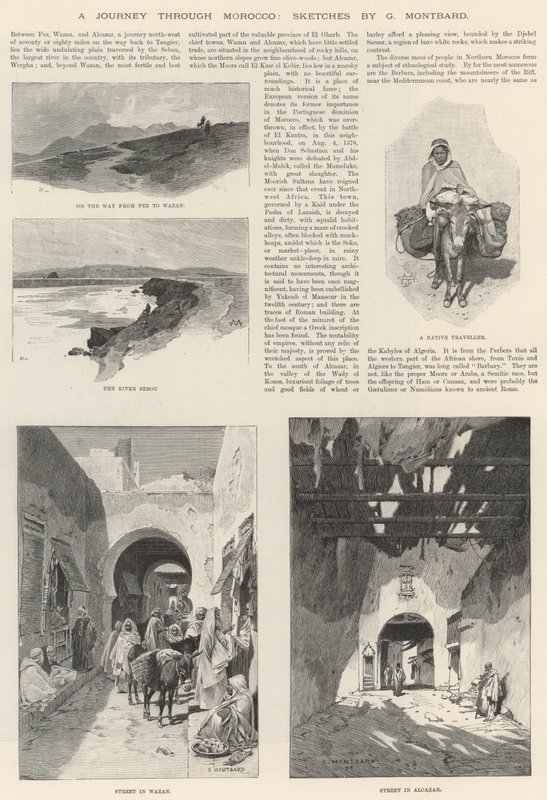 Podróż przez Maroko autorstwa Charles Auguste Loye
