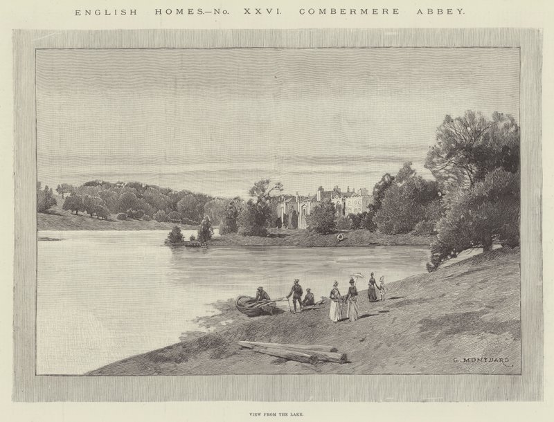 Opactwo Combermere autorstwa Charles Auguste Loye