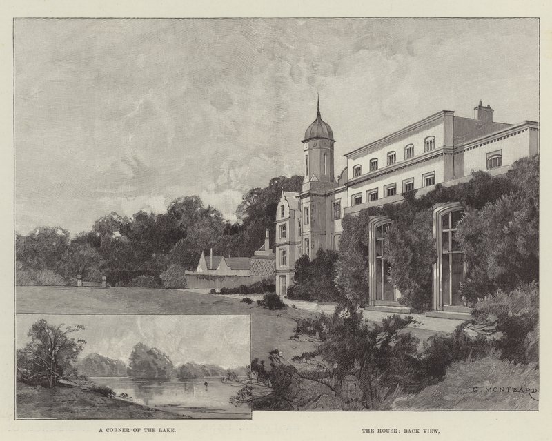 Park Eastwell autorstwa Charles Auguste Loye