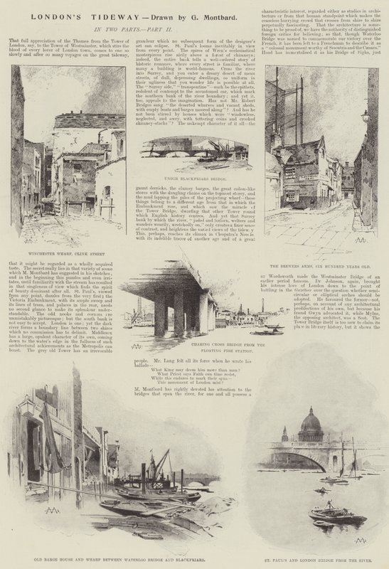 Londyńska fala autorstwa Charles Auguste Loye