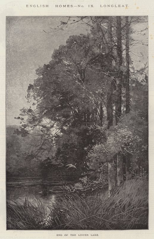 Longleat autorstwa Charles Auguste Loye