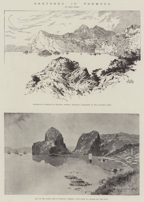 Szkice w Formosa autorstwa Charles Auguste Loye
