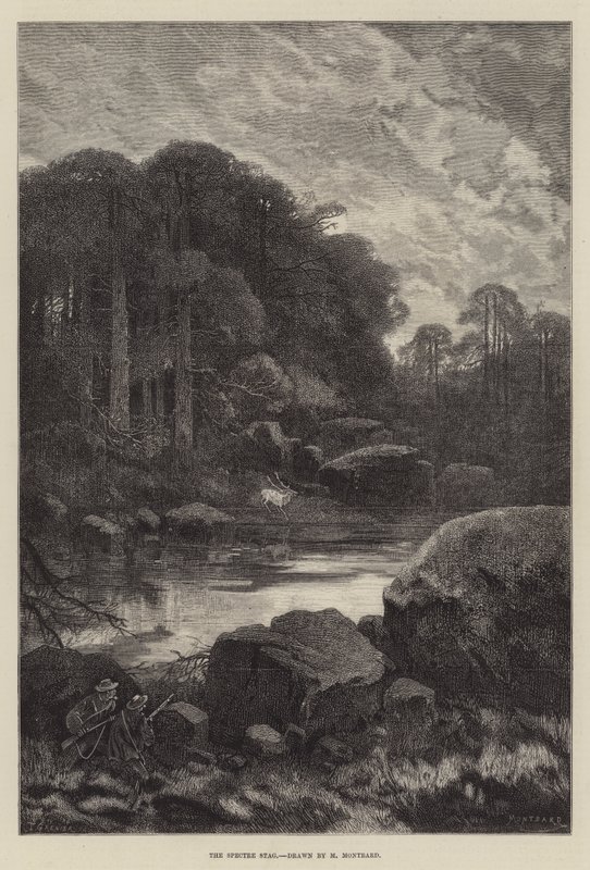 Jeleń Widmo autorstwa Charles Auguste Loye