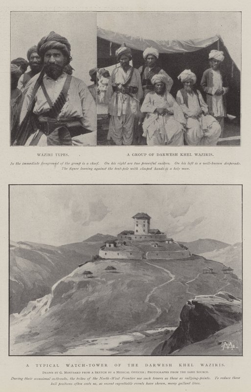 Ekspedycja Waziri autorstwa Charles Auguste Loye