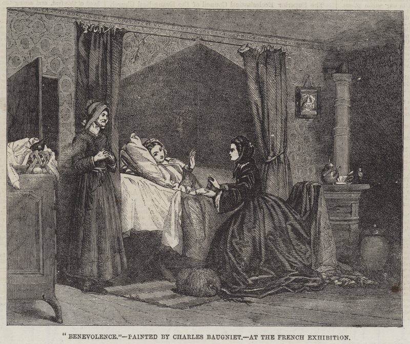 Życzliwość autorstwa Charles Baugniet