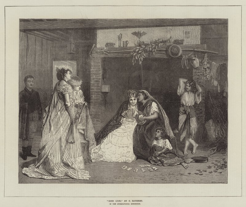 Powodzenia na wystawie międzynarodowej autorstwa Charles Baugniet