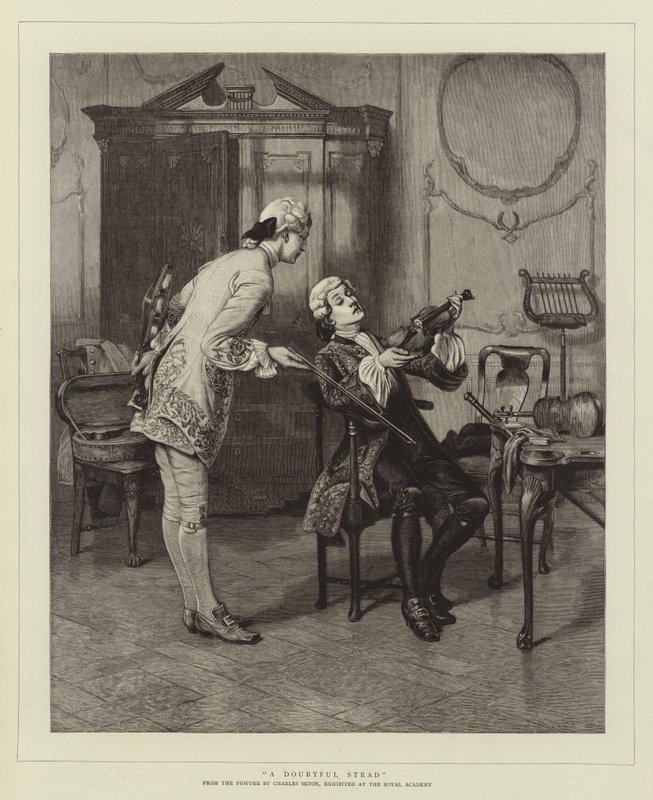 Wątpliwa Strad autorstwa Charles C. Seton