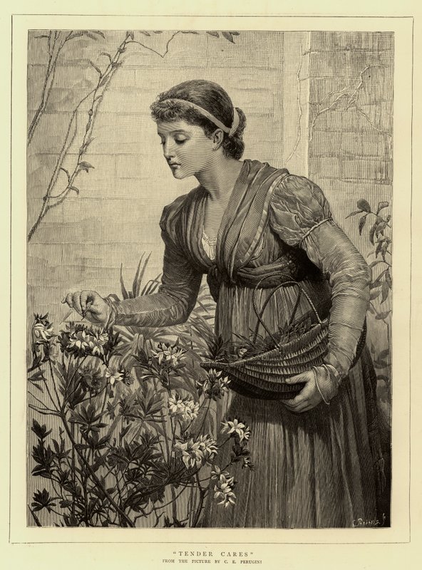 czułe troski autorstwa Charles Edward Perugini