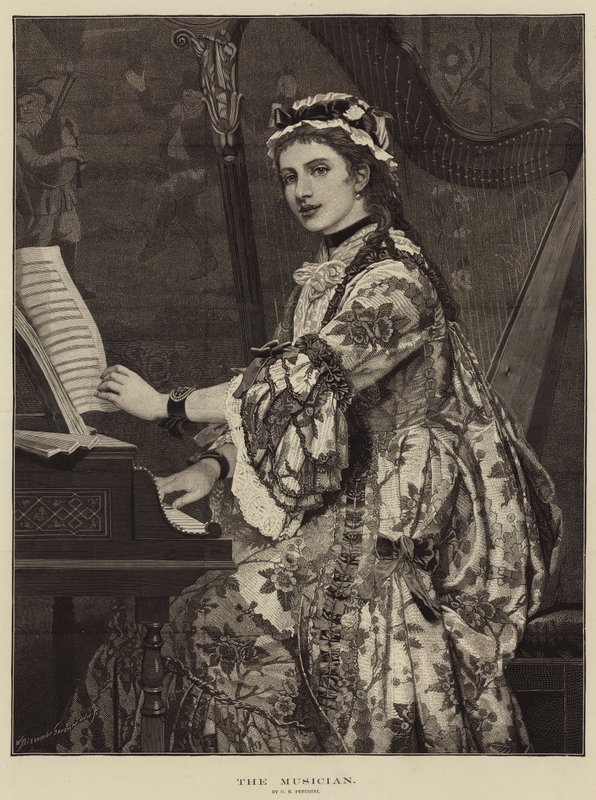 Muzyk autorstwa Charles Edward Perugini