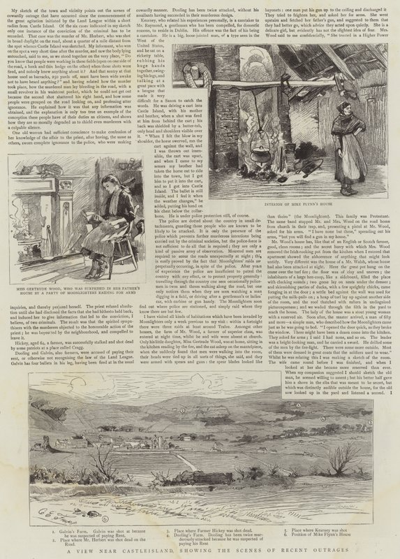 Bojkot w Irlandii autorstwa Charles Edwin Fripp
