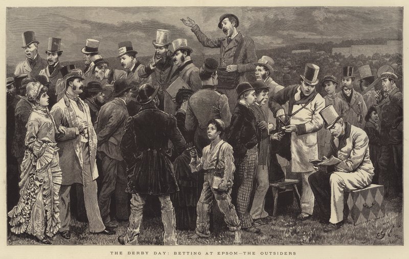 Dzień Derby, zakłady na Epsom, Outsiders autorstwa Charles Green