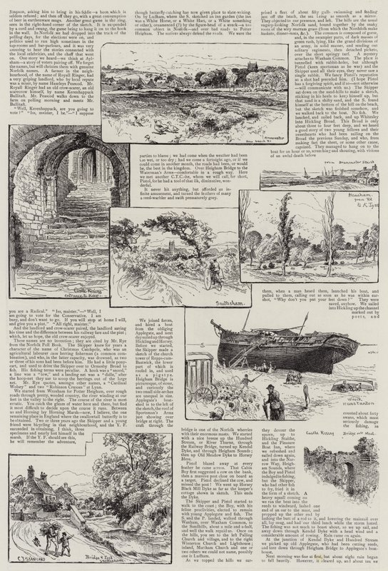 Zakątki Norfolk autorstwa Charles J. Staniland