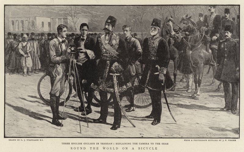 Dookoła świata na rowerze autorstwa Charles J. Staniland