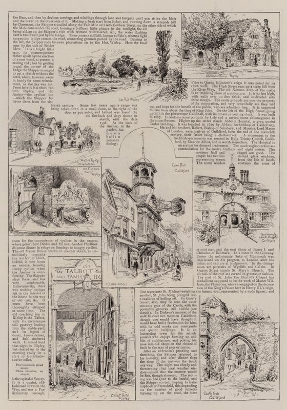 Do Portsmouth z Nicholasem Nickleby i Smike autorstwa Charles J. Staniland