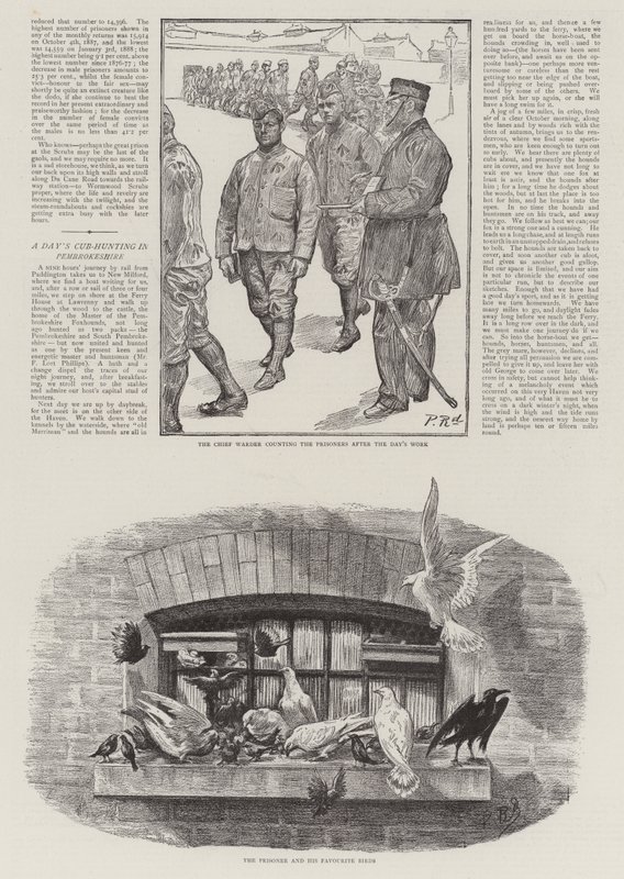 Skazaniec życie w więzieniu Wormwood Scrubs autorstwa Charles Paul Renouard