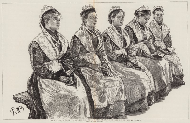Życie skazanych kobiet w Woking autorstwa Charles Paul Renouard