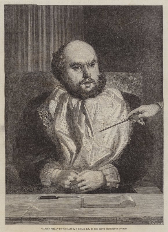 Sancho Pansa autorstwa Charles Robert Leslie