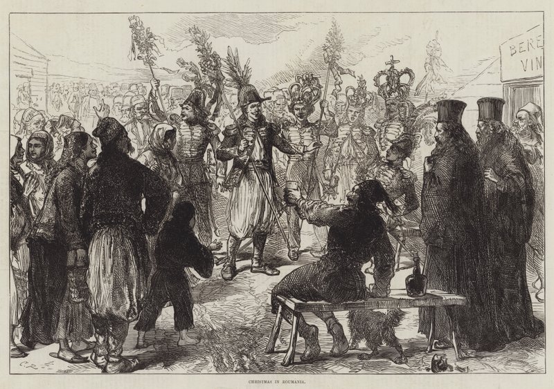 Boże Narodzenie w Rumunii autorstwa Sir John Charles Robinson