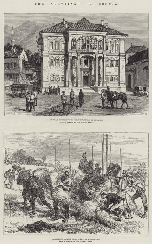 Austriacy w Bośni autorstwa Sir John Charles Robinson