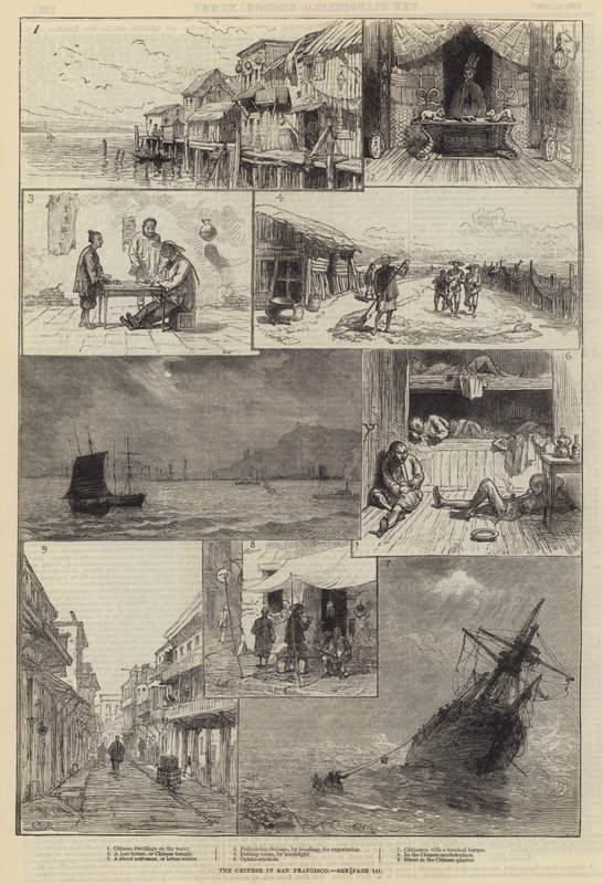 Chińczycy w San Francisco autorstwa Sir John Charles Robinson