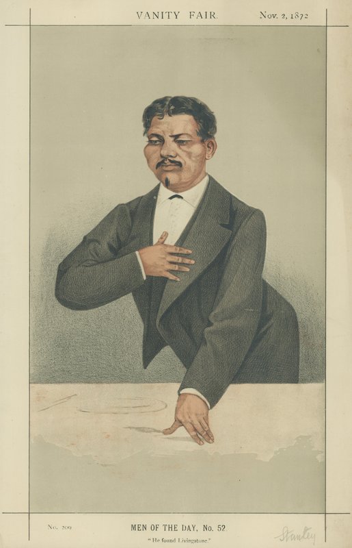 Pan Henry Morton Stanley autorstwa Charles Auguste Loye
