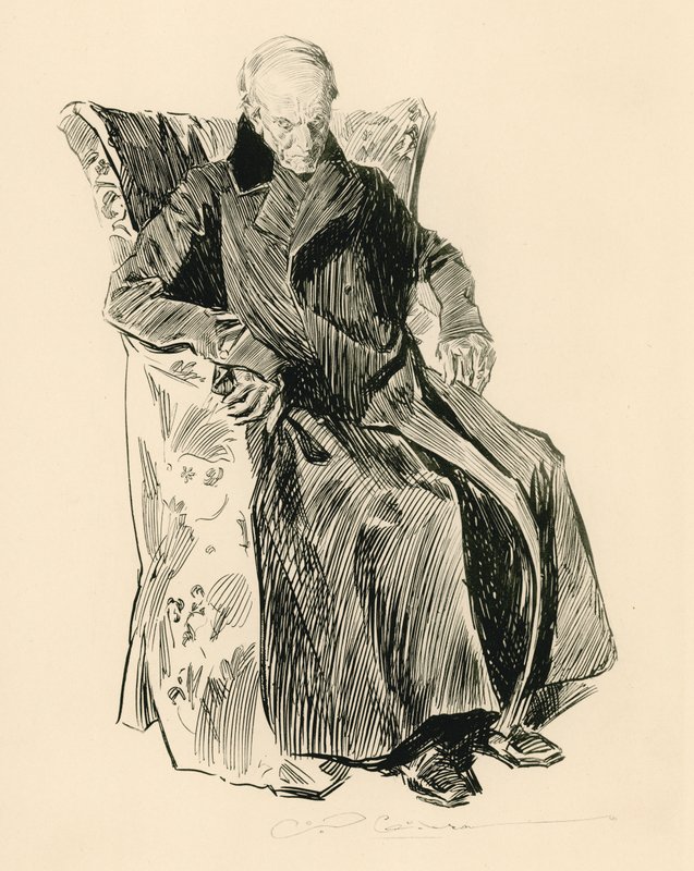 Skąpiec autorstwa Charles Dana Gibson