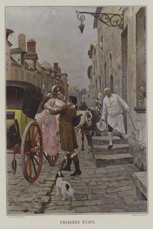 Pierwszy etap autorstwa Charles Edouard Delort