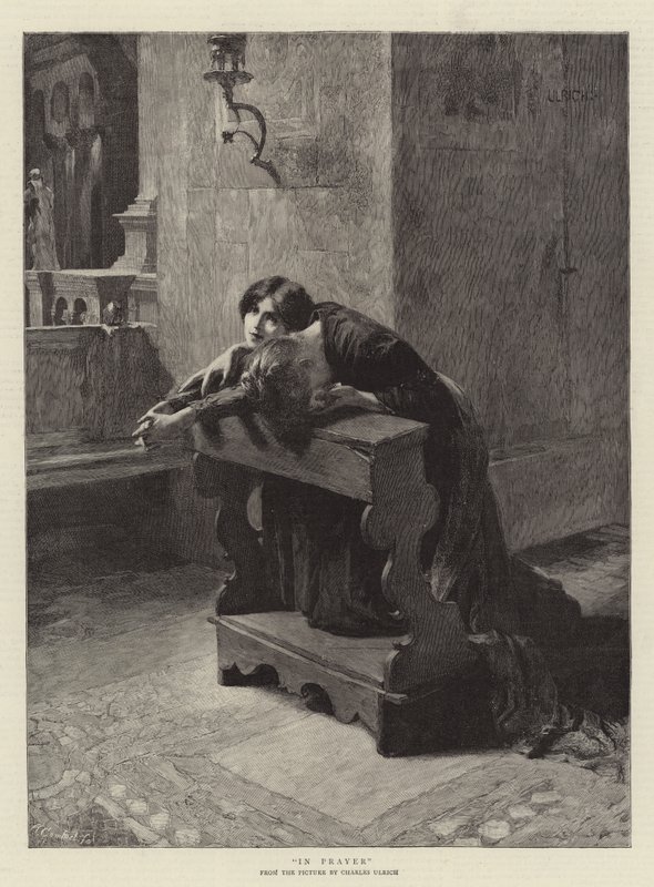 W modlitwie autorstwa Charles Frederic Ulrich
