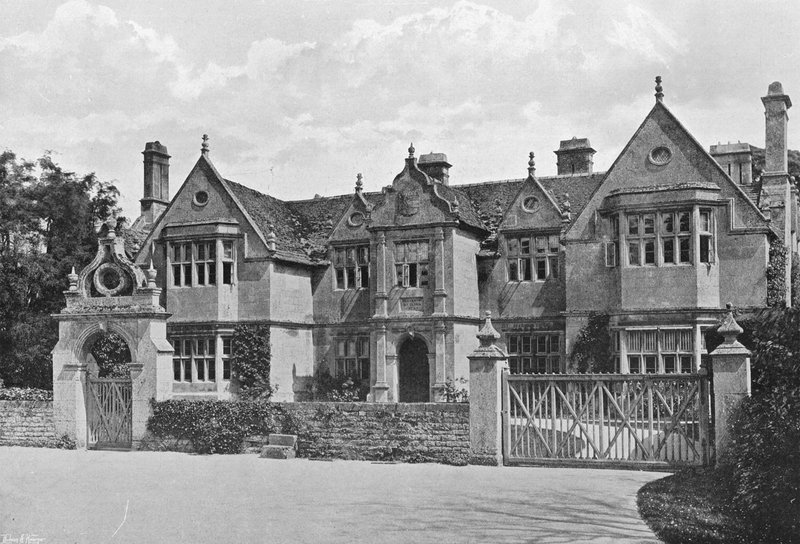 Stibbington Hall autorstwa Charles Latham
