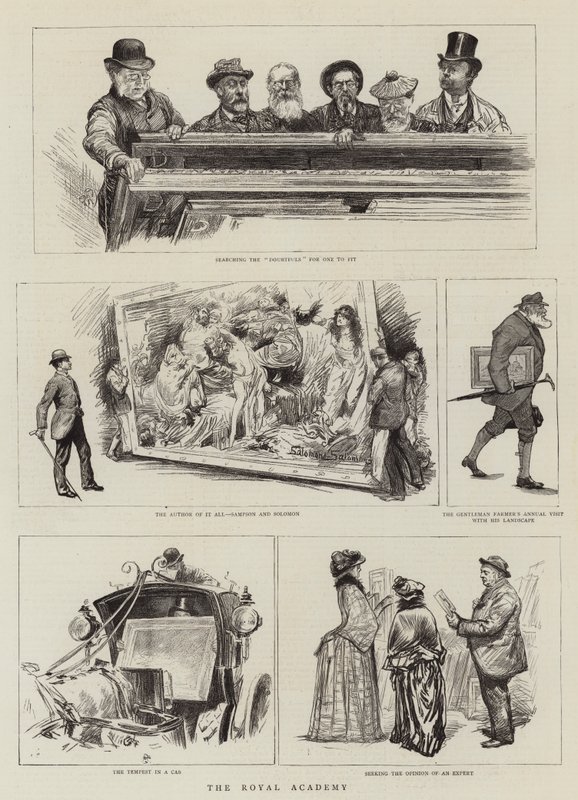Akademia Królewska autorstwa Charles Paul Renouard