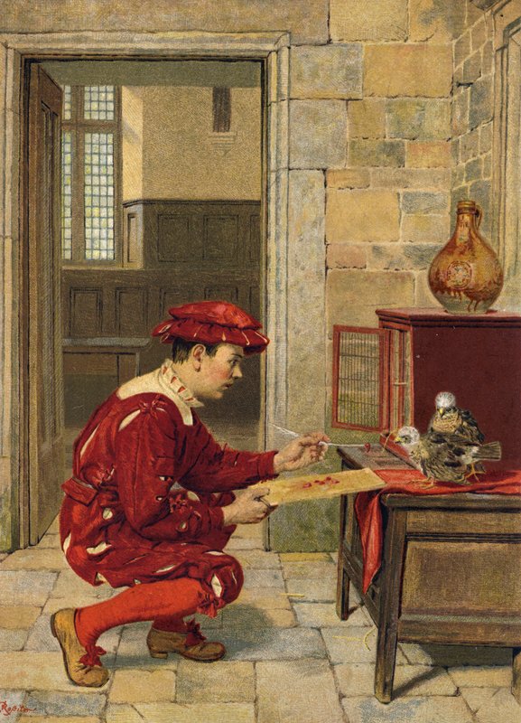 pisklęta autorstwa Charles Rossiter