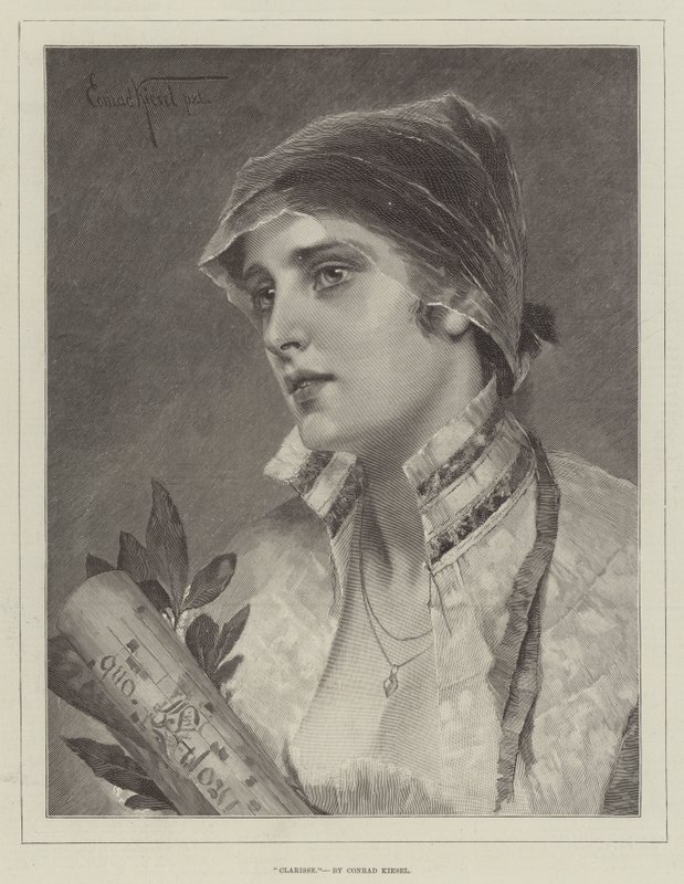 Clarisse autorstwa Conrad Kiesel