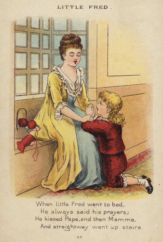 Rymowanka: Mały Fred (chromolitho) autorstwa Constance Haslewood