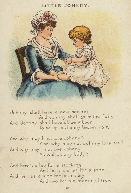 Rymowanka: Mały Johnny (chromolitho) autorstwa Constance Haslewood