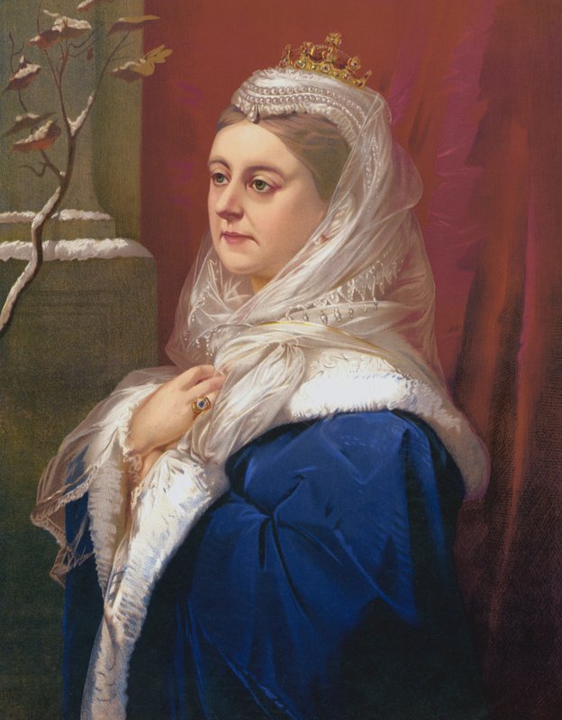 Zima - Królowa Wiktoria autorstwa Constant Joseph Brochart