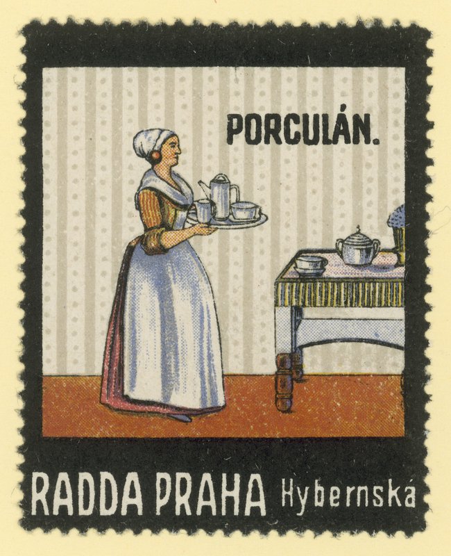 Porcelana autorstwa Czech School