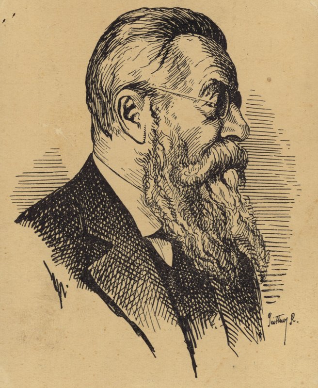 Portret Otakara Sevcika autorstwa Czech School
