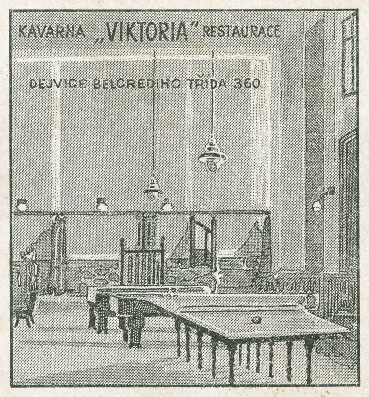 Kawiarnia i restauracja Viktoria autorstwa Czech School