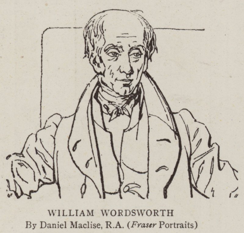 William Wordsworth autorstwa Daniel Maclise