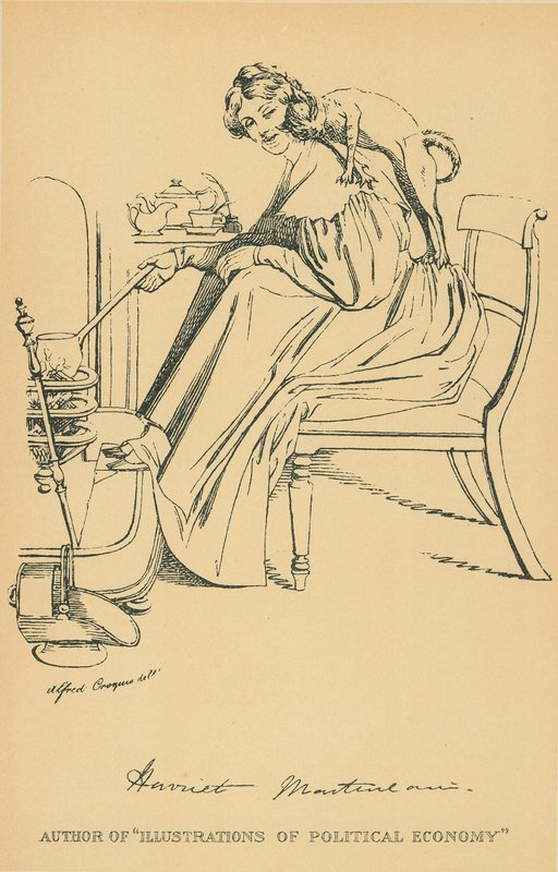panna Harriet Martineau autorstwa Daniel Maclise