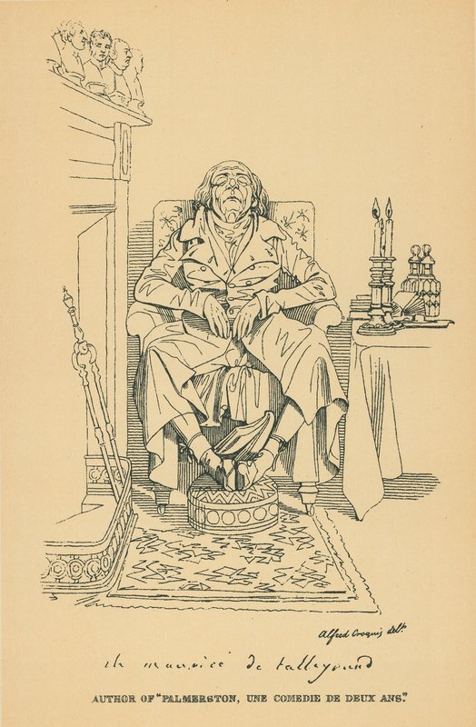 Książę Talleyrand autorstwa Daniel Maclise
