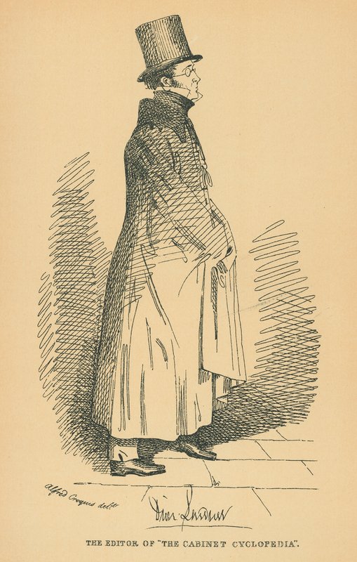Wielebny Doktor Lardner autorstwa Daniel Maclise
