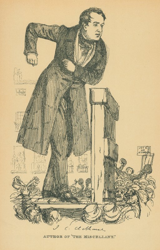 Sir John C. Hobhouse autorstwa Daniel Maclise