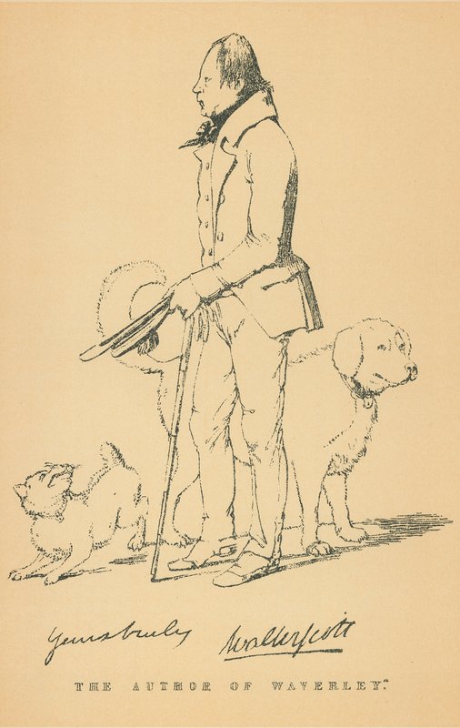 Sir Walter Scott autorstwa Daniel Maclise