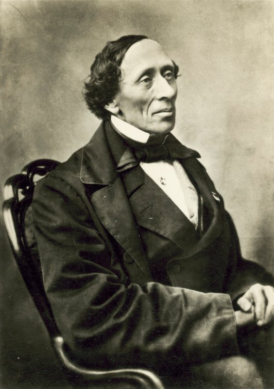 Hans Christian Andersen autorstwa Danish Photographer