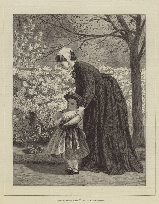 Poranny spacer autorstwa David Wilkie