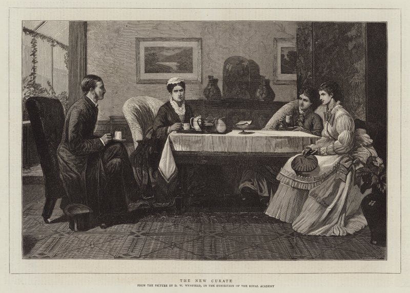 Nowy wikary autorstwa David Wilkie