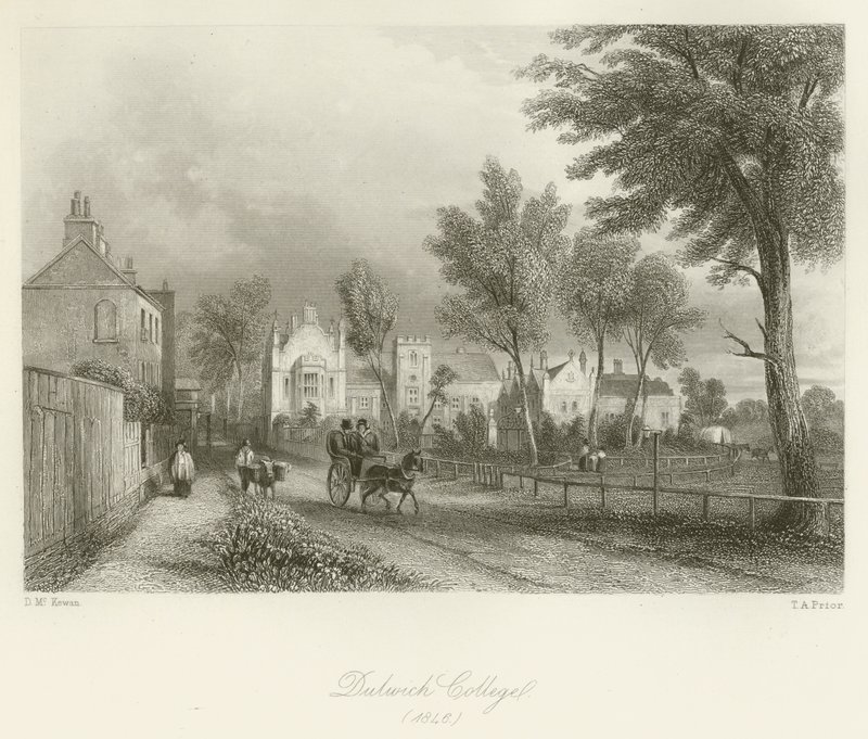 Kolegium w Dulwich, 1846 autorstwa David Hall McKewan